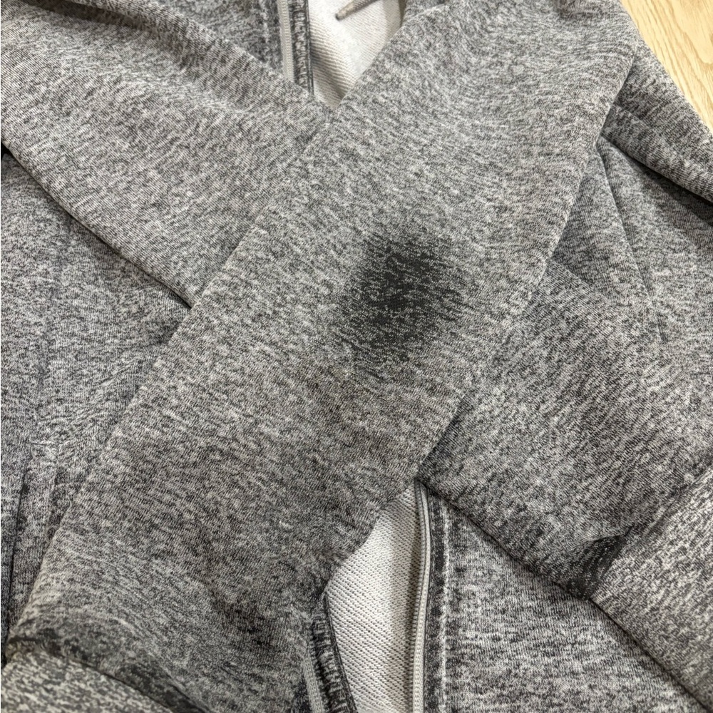 Figs Light Gray Knit Hoodie - Picture 5 of 6